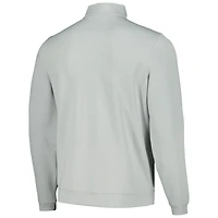 Veste Columbia Grey WM Phoenix Open Wickham Hills Omni-Wick Quarter-Zip pour hommes