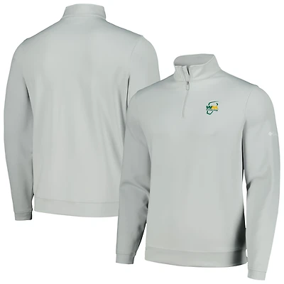 Veste Columbia Grey WM Phoenix Open Wickham Hills Omni-Wick Quarter-Zip pour hommes