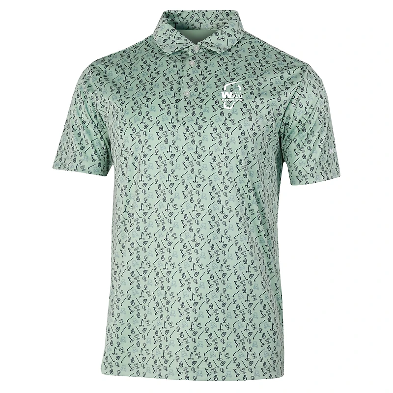 Polo Columbia Green WM Phoenix Open The Prodigy pour homme