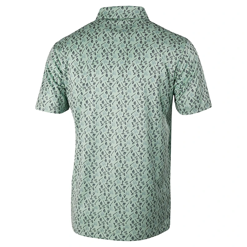 Polo Columbia Green WM Phoenix Open The Prodigy pour homme