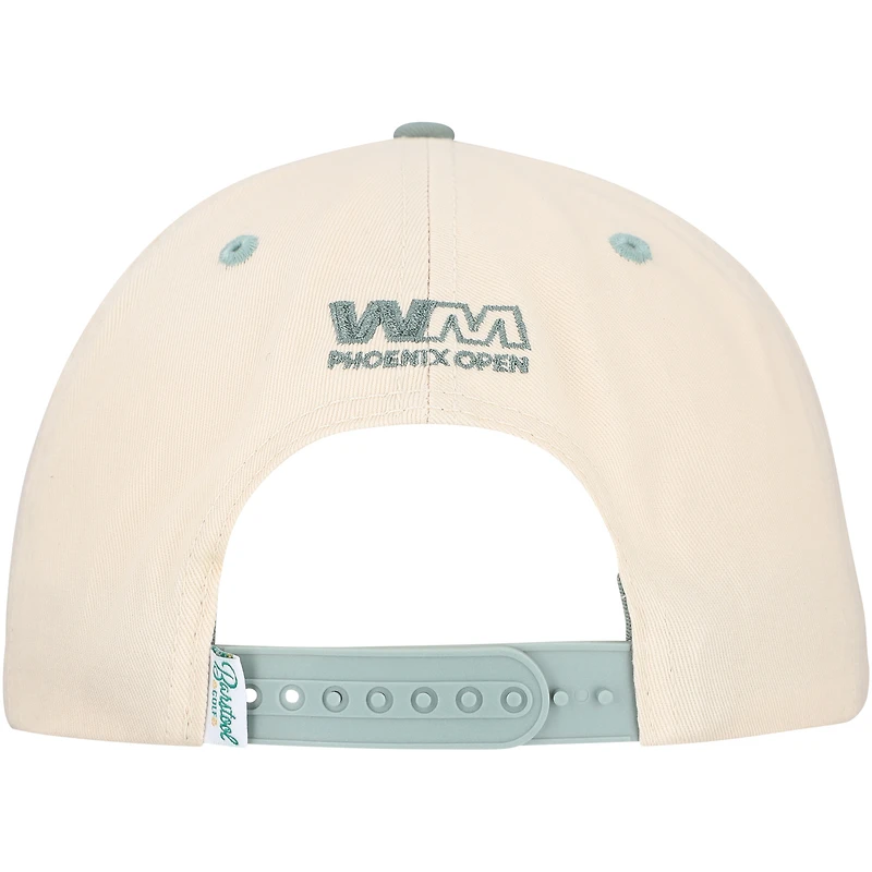 Chapeau ajustable en corde ouverte WM Phoenix pour homme, couleur crème