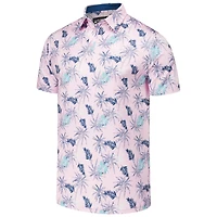 Men's Flomotion Light Pink WM Phoenix Open Breezy Banks Polo