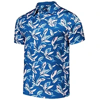 Polo Flomotion bleu marine WM Phoenix Open Birds of Paradise pour homme