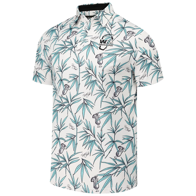 Polo blanc WM Phoenix Open Rum Club Flomotion pour homme