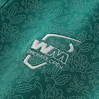 Men's FootJoy Green  WM Phoenix Open Wingtip Floral Lisle ProDry Polo