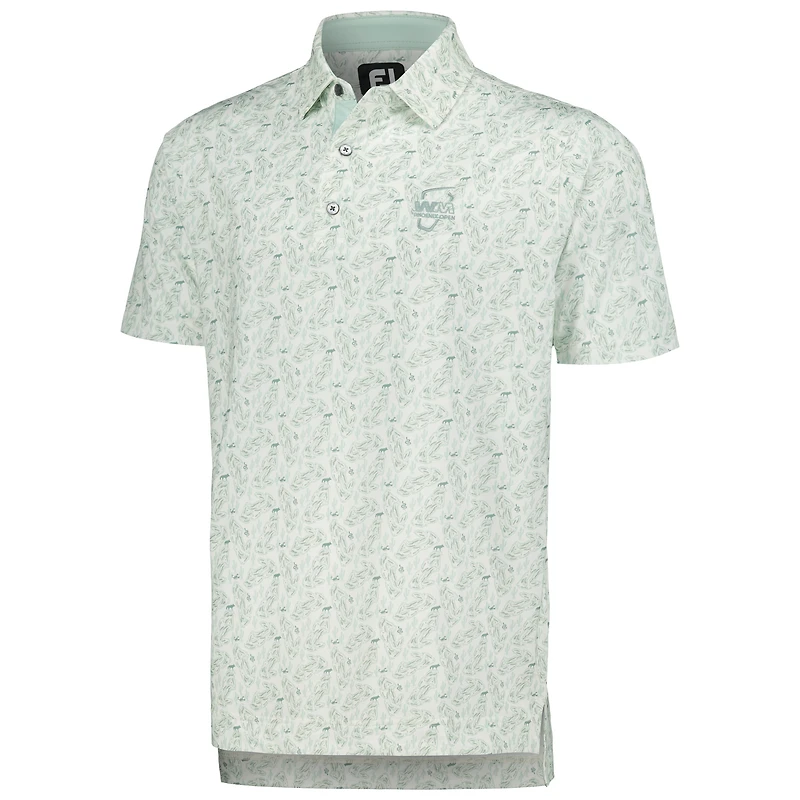 Polo FootJoy blanc WM Phoenix Open pour hommes