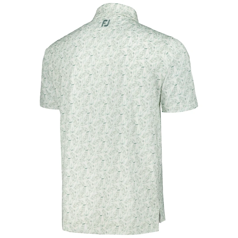 Polo FootJoy blanc WM Phoenix Open pour hommes