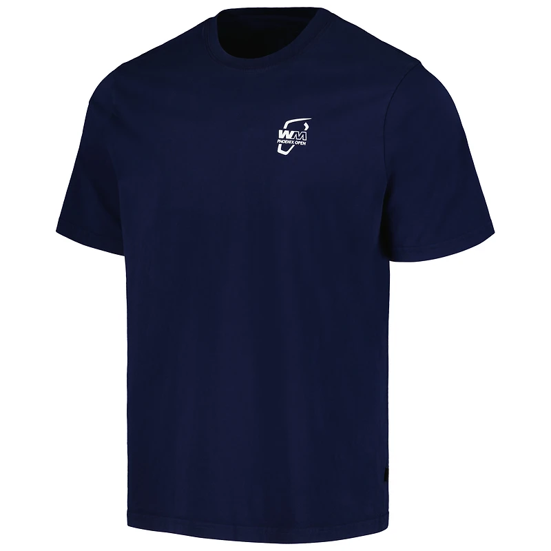T-shirt Malbon Golf Navy WM Phoenix Open 'Zona Buckets pour hommes