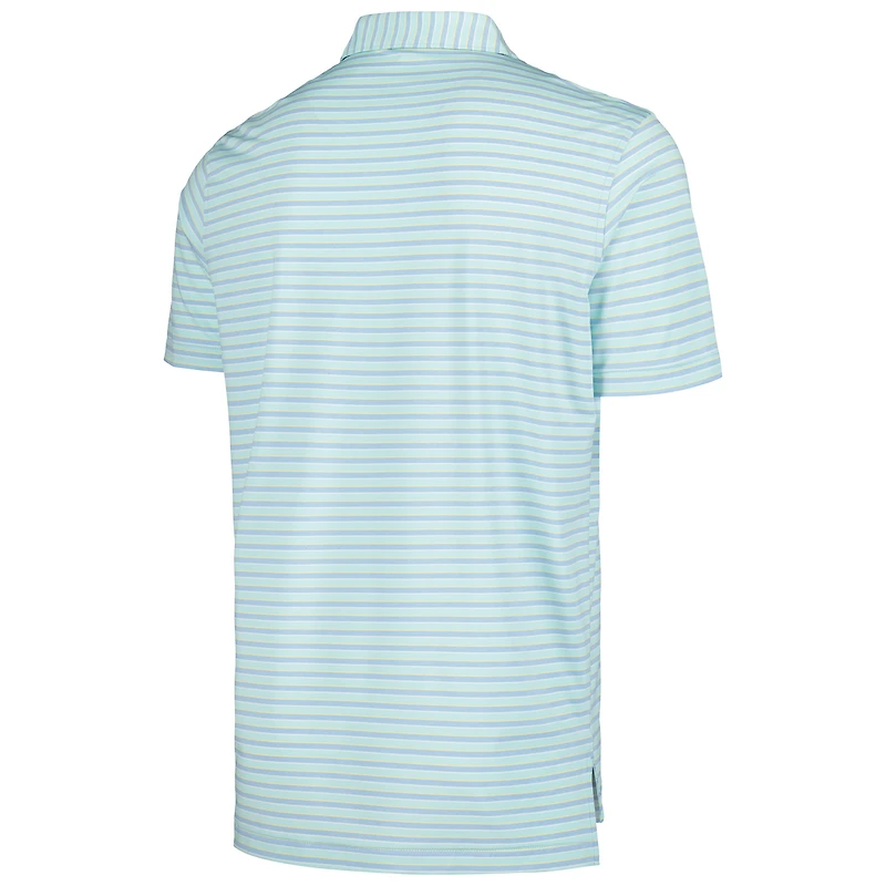 Men's Peter Millar  Aqua WM Phoenix Open Joan Performance Jersey Polo
