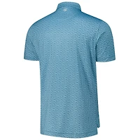 Polo en jersey bleu Peter Millar WM Phoenix Open Lavender Fields Performance pour homme