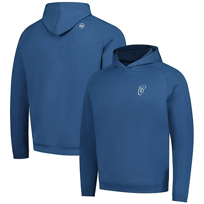 Men's Peter Millar Blue WM Phoenix Open Pine Performance Raglan Hoodie