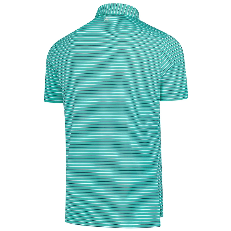 Men's Peter Millar Green WM Phoenix Open Dunnes Performance Jersey Polo