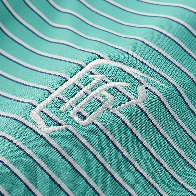 Men's Peter Millar Green WM Phoenix Open Dunnes Performance Jersey Polo