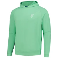 Men's Peter Millar Green WM Phoenix Open Pine Raglan Performance Hoodie