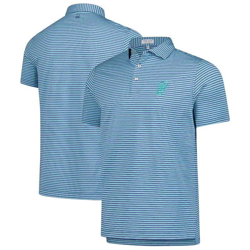 Men's Peter Millar Navy WM Phoenix Open Lenway Performance Jersey Polo