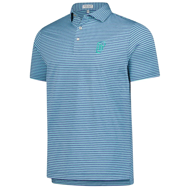 Polo Peter Millar bleu marine WM Phoenix Open Lenway Performance Jersey pour homme
