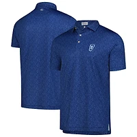 Men's Peter Millar Navy WM Phoenix Open Outlaw Performance Jersey Polo