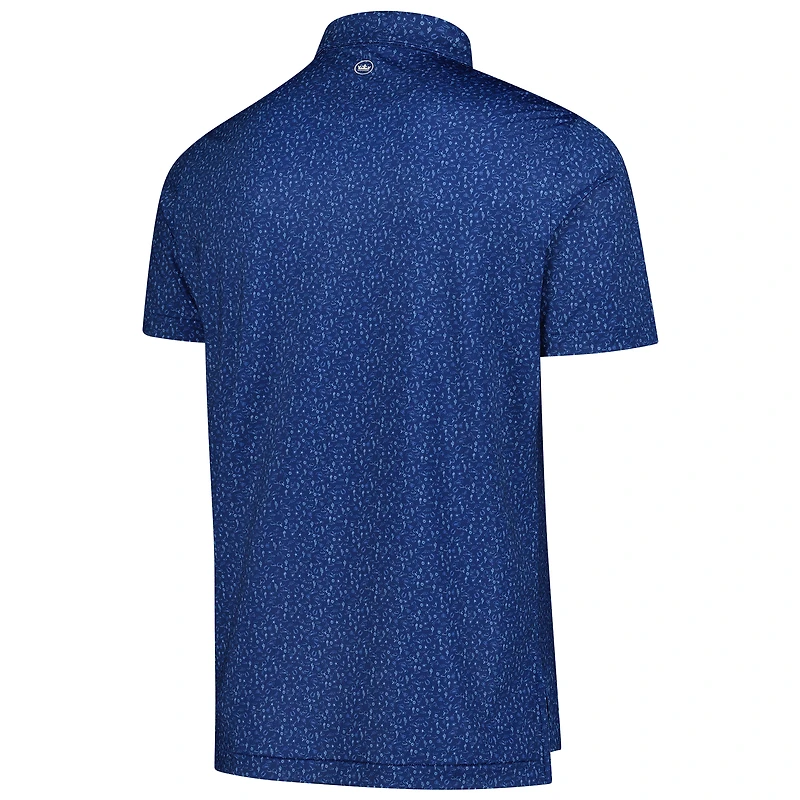 Men's Peter Millar Navy WM Phoenix Open Outlaw Performance Jersey Polo