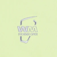 Men's Peter Millar Neon Green WM Phoenix Open Perth Mélange Performance Quarter-Zip Top