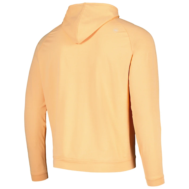 Sweat à capuche Peter Millar orange WM Phoenix Open Pine Performance pour hommes