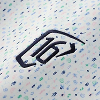 Men's Peter Millar White WM Phoenix Open Cocktail Garnish Performance Jersey Polo