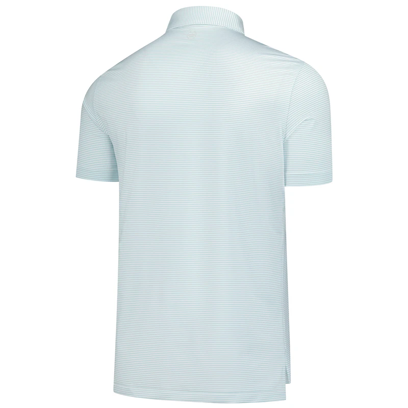 Men's Peter Millar White WM Phoenix Open Highland Performance Jersey Polo