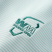 Men's Peter Millar White WM Phoenix Open Highland Performance Jersey Polo