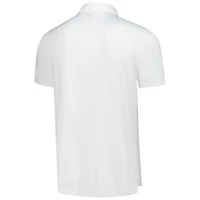 Polo Peter Millar blanc WM Phoenix Open Solid Performance pour homme