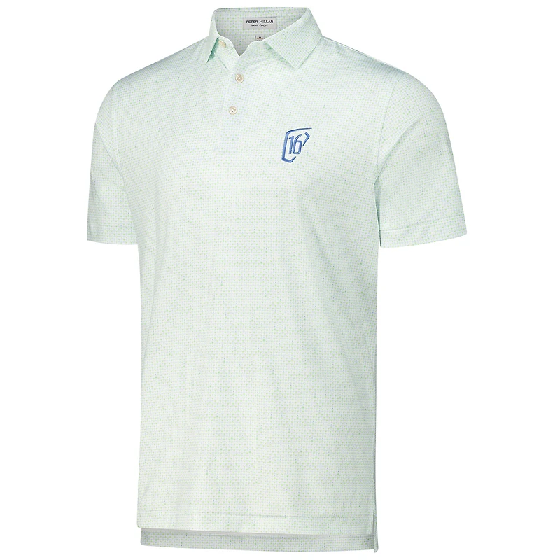Polo en jersey blanc WM Phoenix Open The Bees Knees Performance pour homme Peter Millar