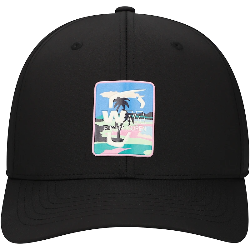 Casquette ajustable Puma WM Phoenix Open Tech noire pour hommes
