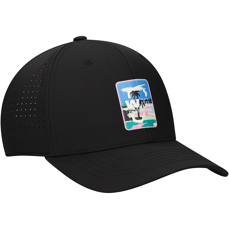 Casquette ajustable Puma WM Phoenix Open Tech noire pour hommes