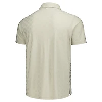 Polo Puma WM Phoenix Open MATTR Check Jacquard marron pour homme