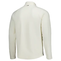 Men's Puma White WM Phoenix Open Boulder 2.0 Quarter-Zip Tri-Blend Jacket