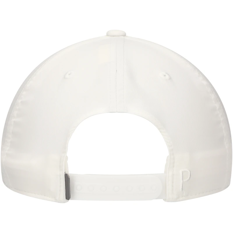 Casquette réglable Puma White WM Phoenix Open Tech pour hommes