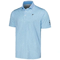 Polo Puma x PTC WM Phoenix Open Resort MATTR bleu clair pour hommes