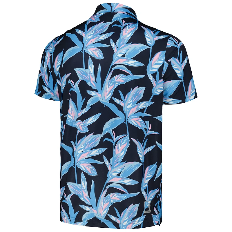 Polo Puma x PTC Navy WM Phoenix Open Floral MATTR pour hommes