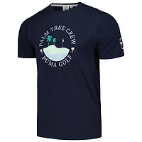 T-shirt CLOUDSPUN Puma x PTC bleu marine WM Phoenix Open Island pour hommes