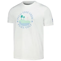 Men's Puma x PTC White WM Phoenix Open Island CLOUDSPUN T-Shirt