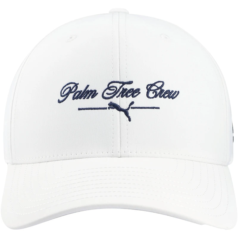 Casquette ajustable Puma x PTC x PTC blanche WM Phoenix Open Script pour hommes