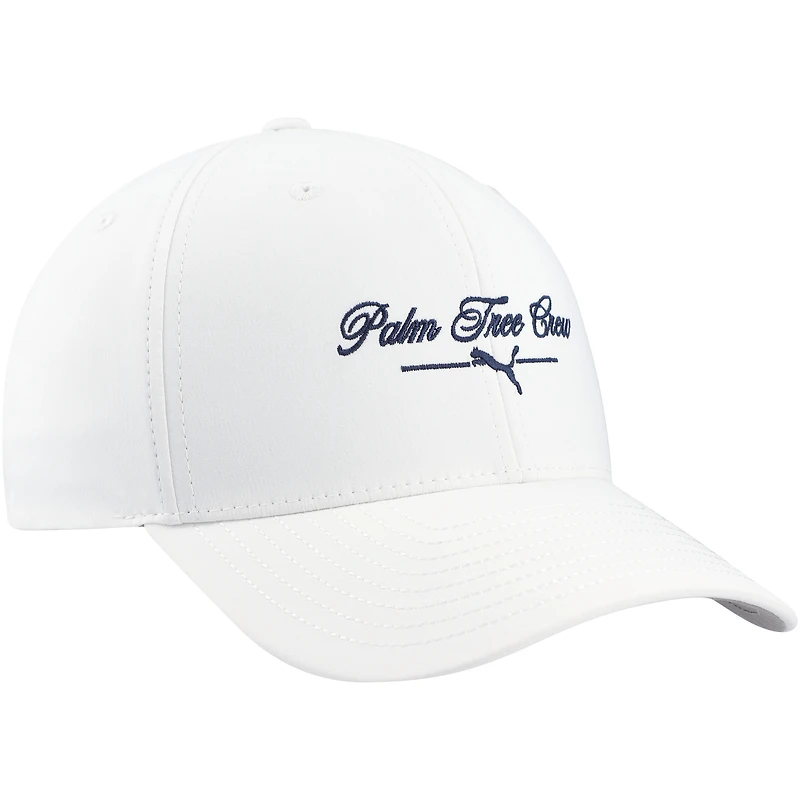 Casquette ajustable Puma x PTC x PTC blanche WM Phoenix Open Script pour hommes
