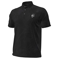 Polo Under Armour noir WM Phoenix Open ArmourDry Azalea Jacquard pour homme