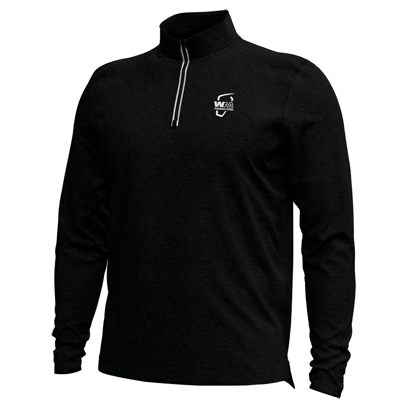 V110794 WAST 999 T-shirt Under Armour SP26 WM Phoenix Open Drive à rayures sur la poitrine, fermeture éclair 1/4 pour homme JACMENQZP UM1203