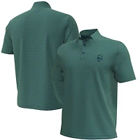 Men's Under Armour Blue/Green WM Phoenix Open Aura Stripe Polo