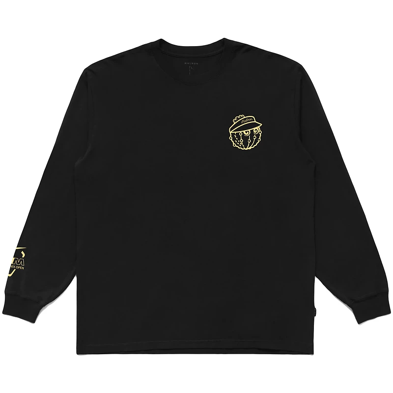 Unisex Malbon Golf  Black 2025 WM Phoenix Open People's Long Sleeve T-Shirt