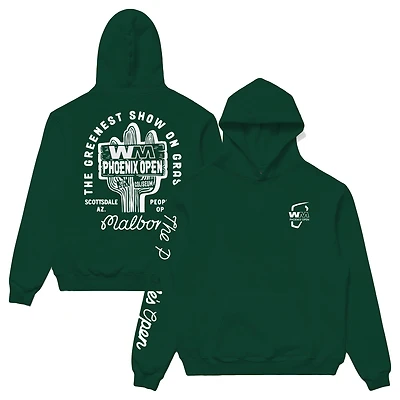 Unisex Malbon Golf  Green 2025 WM Phoenix Open Cactus Pullover Hoodie