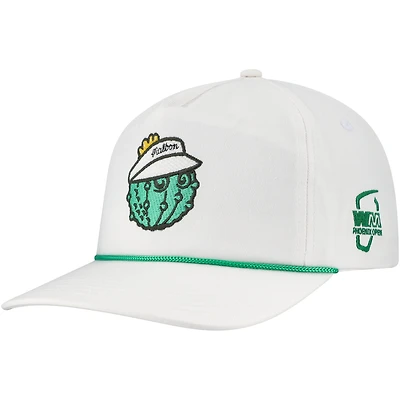 Unisex Malbon Golf  White WM Phoenix Open Cacti Buckets Adjustable Hat