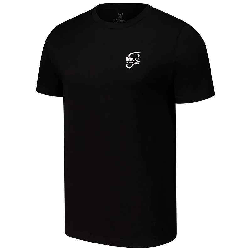Unisex Flomotion Black WM Phoenix Open Arizona Runner T- Shirt