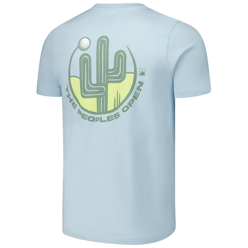 T-shirt unisexe Flomotion bleu clair WM Phoenix Open The Desert