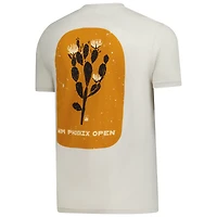 Unisex Flomotion Tan WM Phoenix Open Desert Flower T-Shirt