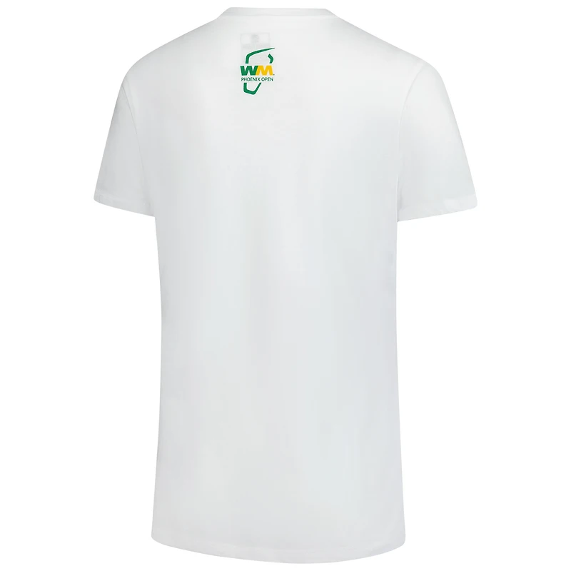 T-shirt blanc Ahead pour femme 2025 WM Phoenix Open Arizona Danby Tri-Blend